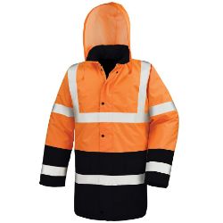 Result Core Motorway Two-Tone Safety Coat